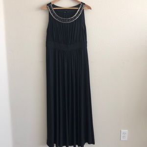 EUC Wedding Guest Black Dress SZ XL